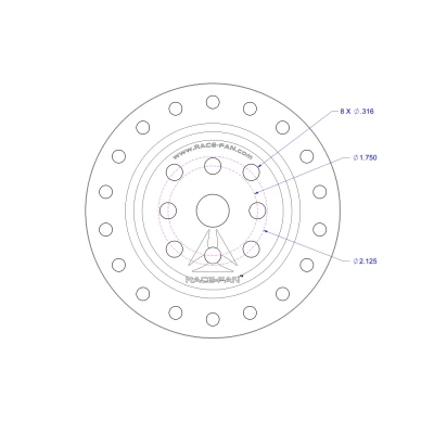 RACE-FAN REPLACEMENT FAN HUB - KRC-RFHUB