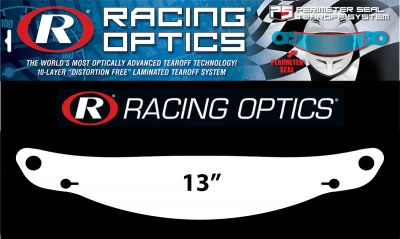 RACING OPTICS PERIMETER SEAL TEAROFF SYSTEM - TO-10214CP