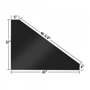 MD3 MODIFIED PLASTIC NOSE PANEL