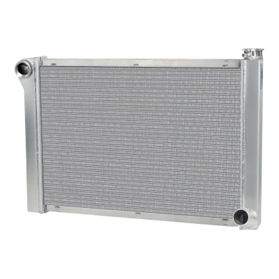 AFCO CIRCLE TRACK ULTRA LIGHTWEIGHT SINGLE PASS UNIVERSAL INLET ALUMINUM RADIATOR - AFC-80103LWN-U