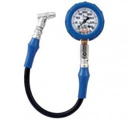 QUICKCAR WHITE FACE TIRE GAUGE