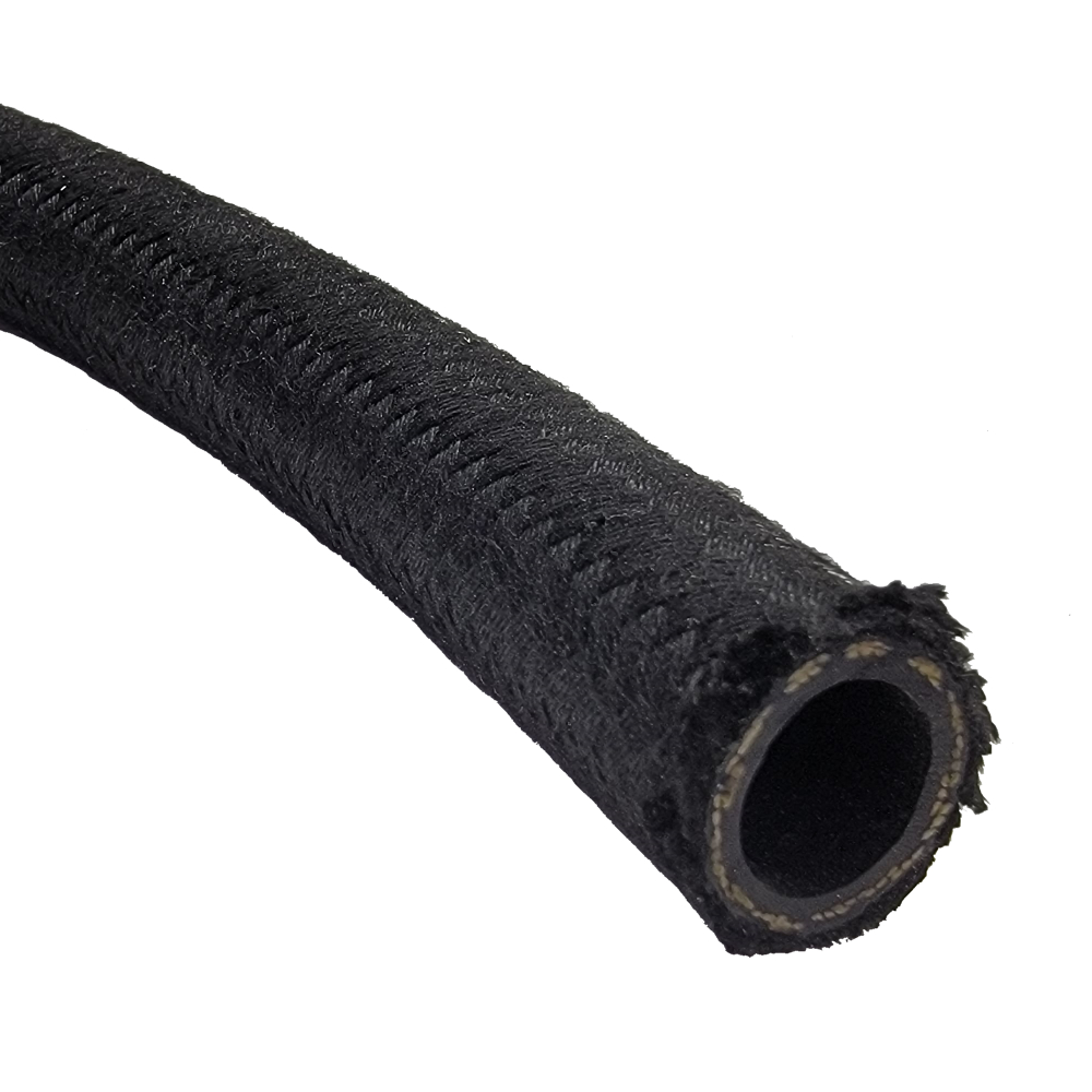 Vibrant Performance Black Nylon Braided Hose -6AN 10 Foot Length – Three  Pedals